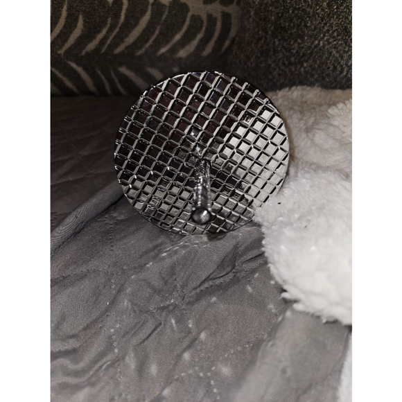 Starbucks 2023 Holiday Silver Chrome Grid Tumbler 24oz Venti Size New - Picture 5 of 8